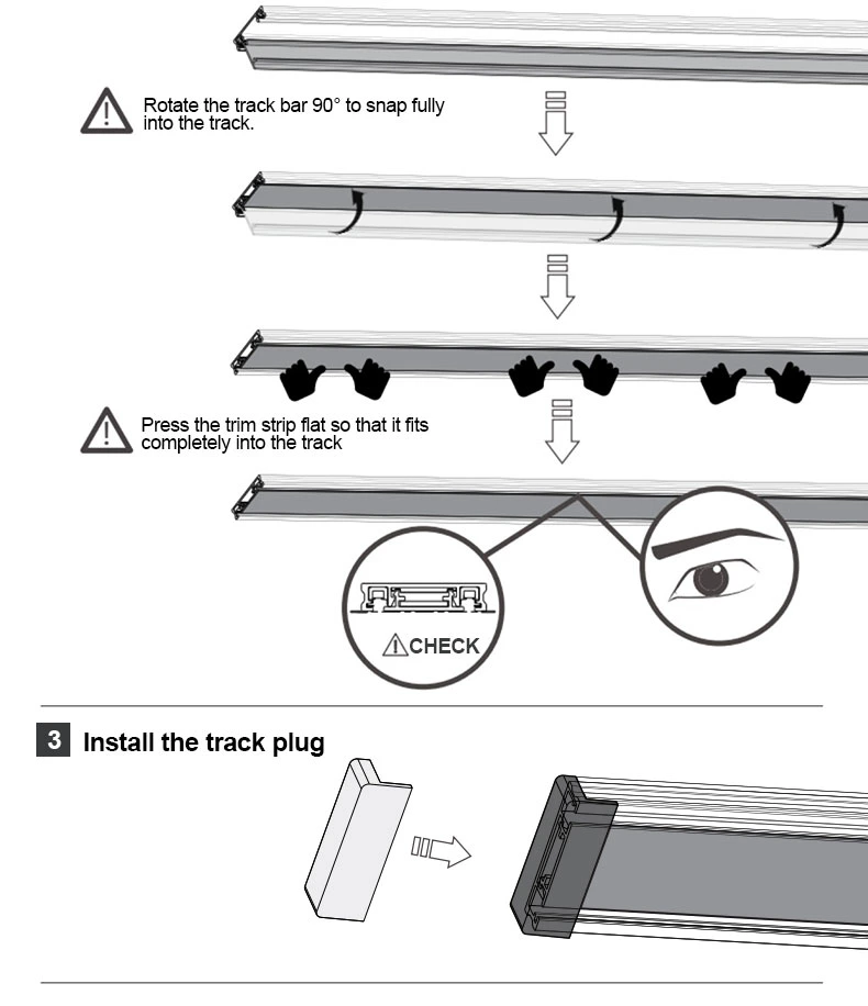 T-Type Connector LED Magnetic Track Lighting Rail Accessories