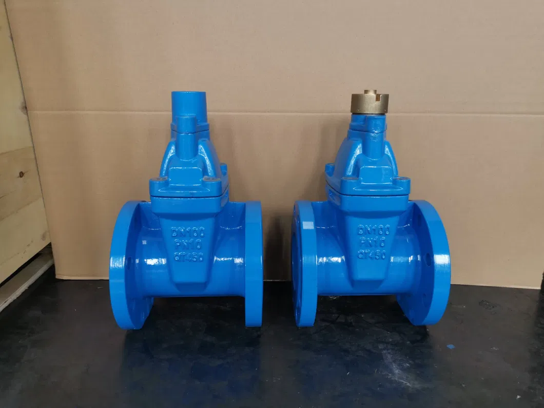 Ductile Iron Gate Valve Sluice Gate Btval Resilient Soft Seated Gate Valves, Anti-Theft, Magnetic Lock